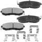 I30 I35 350Z Altima Juke Maxima Sentra Versa Front Ceramic Brake Pads