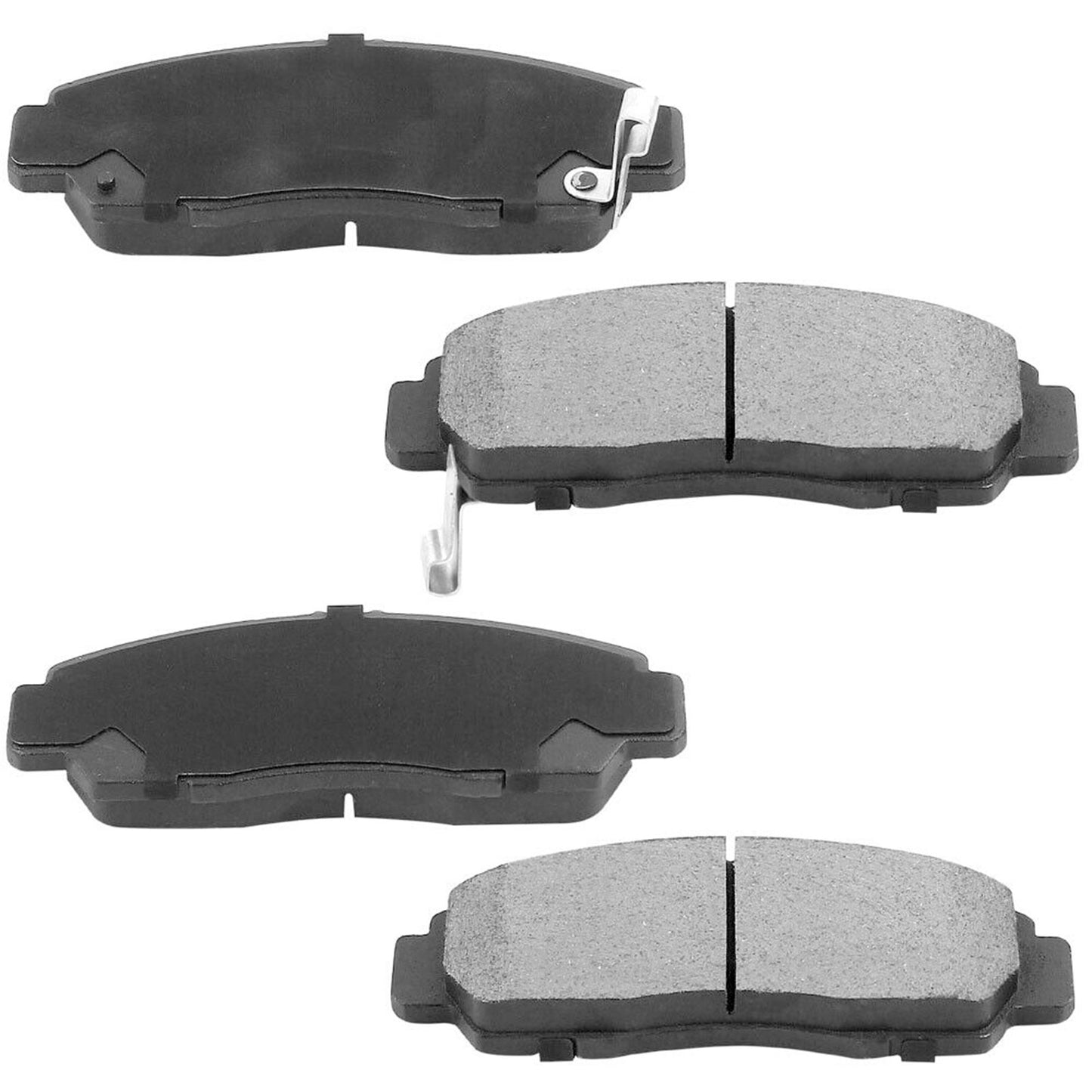 Geekstop Ceramic Rear Brake Pads Kit 1997-1999 Acura CL, 2002-2015 Honda Civic, 2011-2015 Honda CR-Z, 2007-2013 Suzuki SX4 - 4pcs