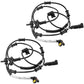 Two black Geekstop ABS wheel speed sensors for vehicles, showing coiled wires with multiple connection points.