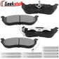 Geekstop Ceramic Rear Brake Pads Kit 2003-2007 Jeep Liberty, 2003-2006 Jeep Wrangler - 4pcs