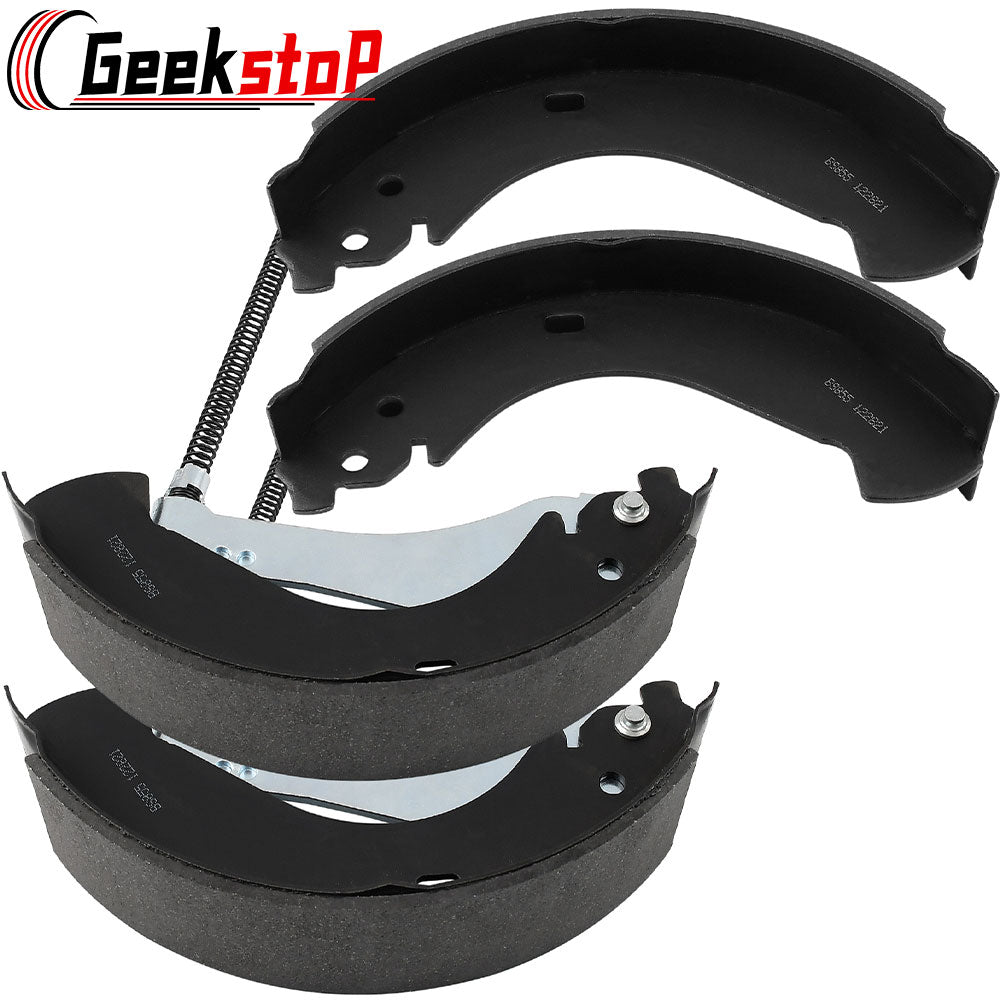 Chevy Silverado 1500 GMC Sierra 1500 Rear Ceramic Brake Shoes