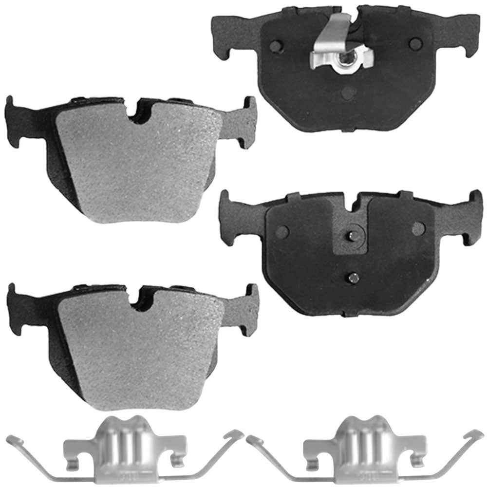 BMW 525i 525xi 528i xDrive 528xi 530i 530xi 535xi X5 X6 Rear Brake Pad