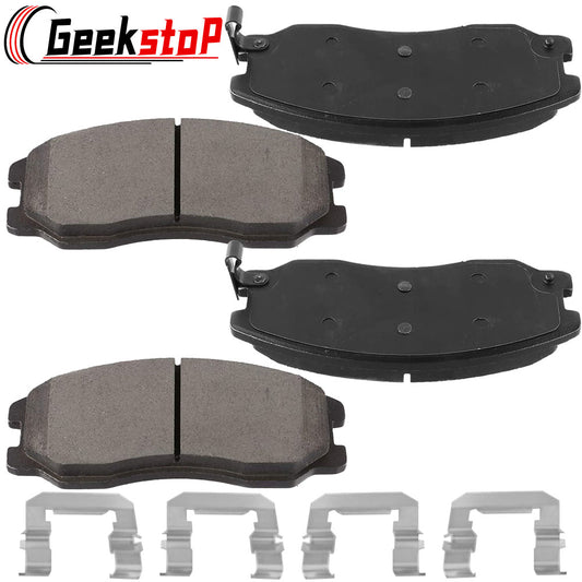 Geekstop Ceramic Front Brake Pads 2012-2015 Chevry Captiva Sport, 2007-2009 Chevrolet Equinox, Pontiac Torrent, Suzuki XL 2008-2010 Saturn Vue-7 - 4pcs