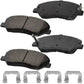 Hyundai Santa Fe Entourage Kia SEDONA Front Ceramic Brake Pads