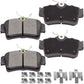 Geekstop D627 Ceramic Rear Brake Pads Kit 1994-2004 Ford Mustang-4pcs Left and Right Sides -All Clips and  Included