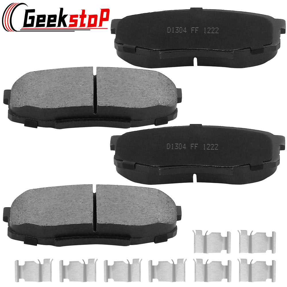 Lexus LX570 Toyota Land Cruiser Sequoia Tundra Rear Ceramic Brake Pads