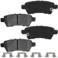 Nisasn Pathfinder Xterra Rear Ceramic Brake Pads Hardware