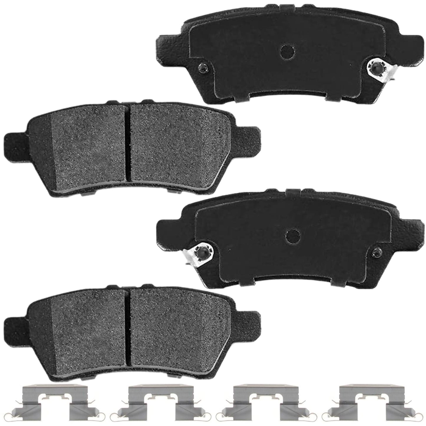 Nisasn Pathfinder Xterra Rear Ceramic Brake Pads Hardware