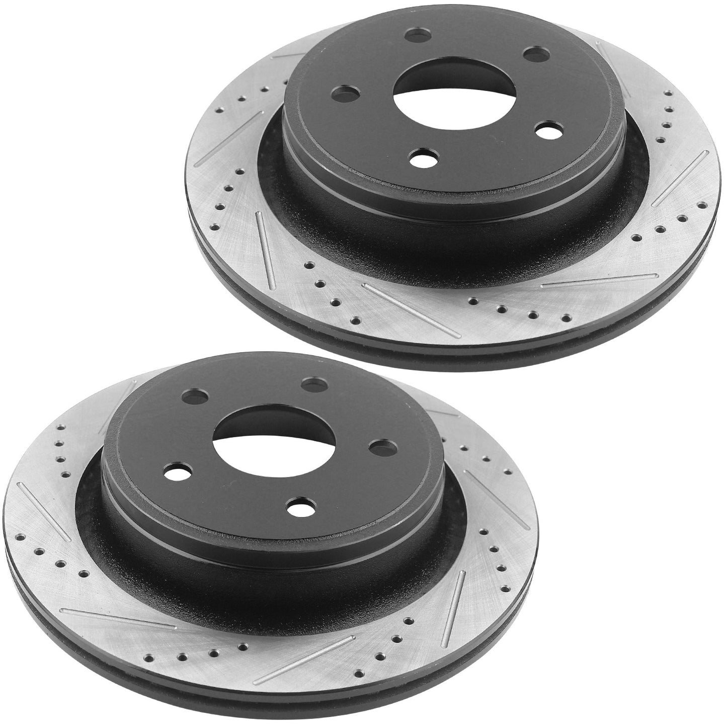 Dodge Ram 1500 Rear Drilled Brake Disc Drilled Rotors