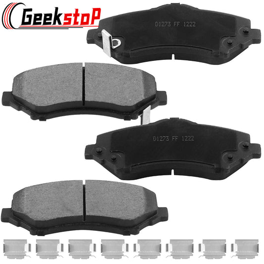 Chrysler, Dodge Grand Caravan, Jeep Wrangler (08-16) Front Ceramic Pads