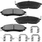 G35 G37 M35 M37 M45 Q45 Nissan 350Z 370Z Murano Front Ceramic Brake Pads