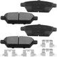 Ford Fusion Lincoln Mkz Zephyr Mazda 6 Front Ceramic Brake Pads
