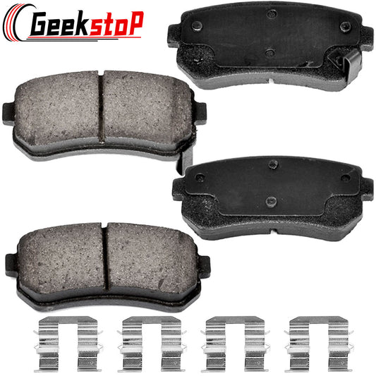 Kia Forte RIO CADENZA Cadenza Accent Elantra Rear Ceramic Disc Brake Pads