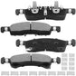 Geekstop Ceramic Front Brake Pads Kit 2003-2006 Ford Expedition, 2003-2006 Lincoln Navigator- 4pcs Front Left and Right- All Clips &  Included