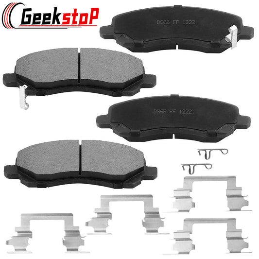 Sebring Avenger Caliber Jeep Patriot Lancer Front Ceramic Brake Pads