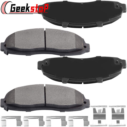 Ford F150 Front Ceramic Brake Pads Hardware