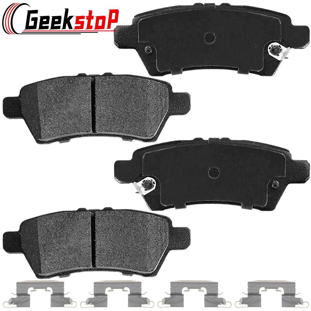 Nisasn Pathfinder Xterra Rear Ceramic Brake Pads Hardware