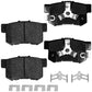 Acura Rdx Honda CR-V Rear Ceramic Brake Pads