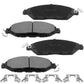 Geekstop Ceramic Front Brake Pads Kit 2013 Infiniti JX35, 2014-2019 Infiniti QX60, 2015-2020 Nissan Murano, 2013-2019 Nissan Pathfinder - 4pc