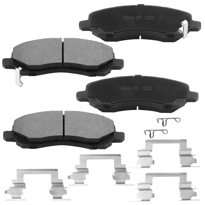 Sebring Avenger Caliber Jeep Patriot Lancer Front Ceramic Brake Pads