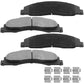 Ford E-150 E-250 E-350 E-450 Front Ceramic Brake Pads