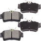 Geekstop D627 Ceramic Rear Brake Pads Kit 1994-2004 Ford Mustang-4pcs Left and Right Sides -All Clips and  Included