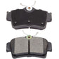 Geekstop D627 Ceramic Rear Brake Pads Kit 1994-2004 Ford Mustang-4pcs Left and Right Sides -All Clips and  Included