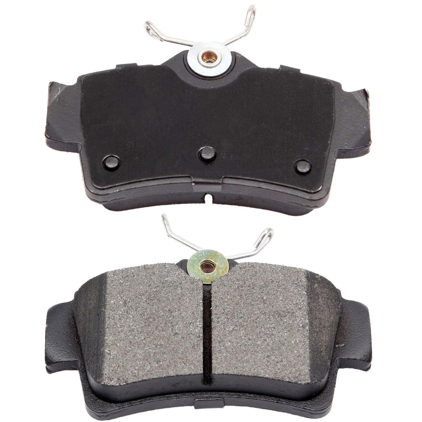 Geekstop D627 Ceramic Rear Brake Pads Kit 1994-2004 Ford Mustang-4pcs Left and Right Sides -All Clips and  Included
