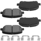 Geekstop Ceramic Front Brake Pads Kit 2003-2008 Pontiac Vibe/ Toyota Corolla/ Toyota Matrix - 4pcs