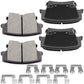 Dodge Charger Challenger Magnum 300 V6 RWD Rear Ceramic Brake Pads Hardware