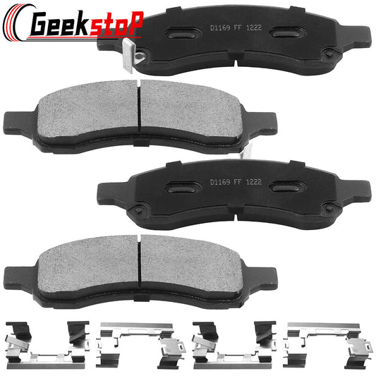 Enclave Colorado Traverse Acadia Canyon Envoy 9-7X Front Ceramic Brake Pads