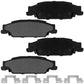 Geekstop Ceramic Rear Brake Pads Kit 2003-2007 Cadillac CTS, 2005-2011 Cadillac STS, 2005-2008 Pontiac Grand Prix (GXP Models ONLY) - 4pcs