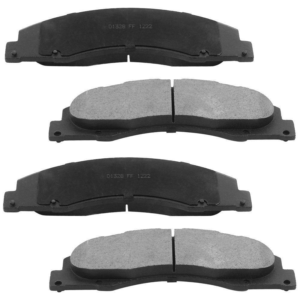 Ford E-150 E-250 E-350 E-450 Front Ceramic Brake Pads