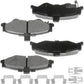 Geekstop Ceramic Rear Brake Pads Kit Chevrolet Camaro 1998-2002 - 4pcs