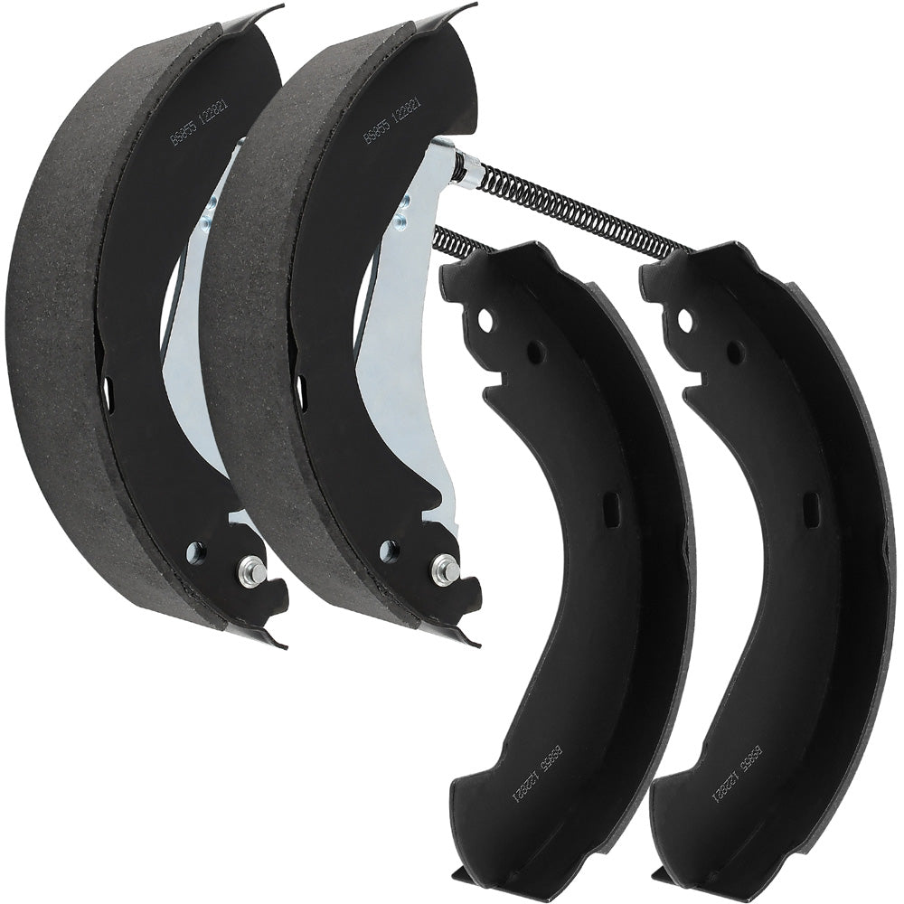 Chevy Silverado 1500 GMC Sierra 1500 Rear Ceramic Brake Shoes