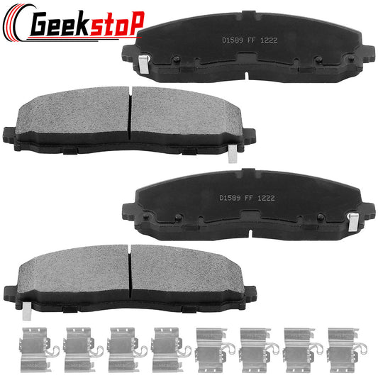 Dodge Grand Caravan Journey Ram Front Ceramic Brake Pads