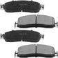 Geekstop Drilled & Slotted Front Brake Rotors + Ceramic Brake Pads Kit 2005-2012 Ford F-250 F-350 Super Duty