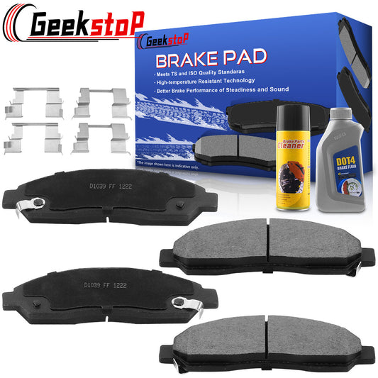 Chevy Colorado GMC Canyon Isuzu I280 I350 I290 I370 Front Brake Pads