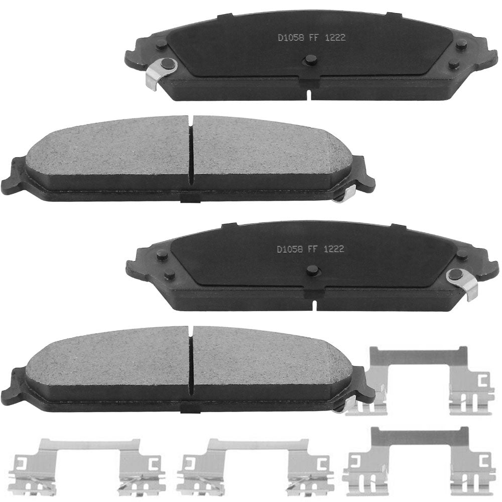 Chrysler 300 Dodge Charger Challenger Magnum Front Ceramic Brake Pads