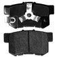 Acura RDX Honda CR-V Rear Brake Rotors Ceramic Pads Drill Slot