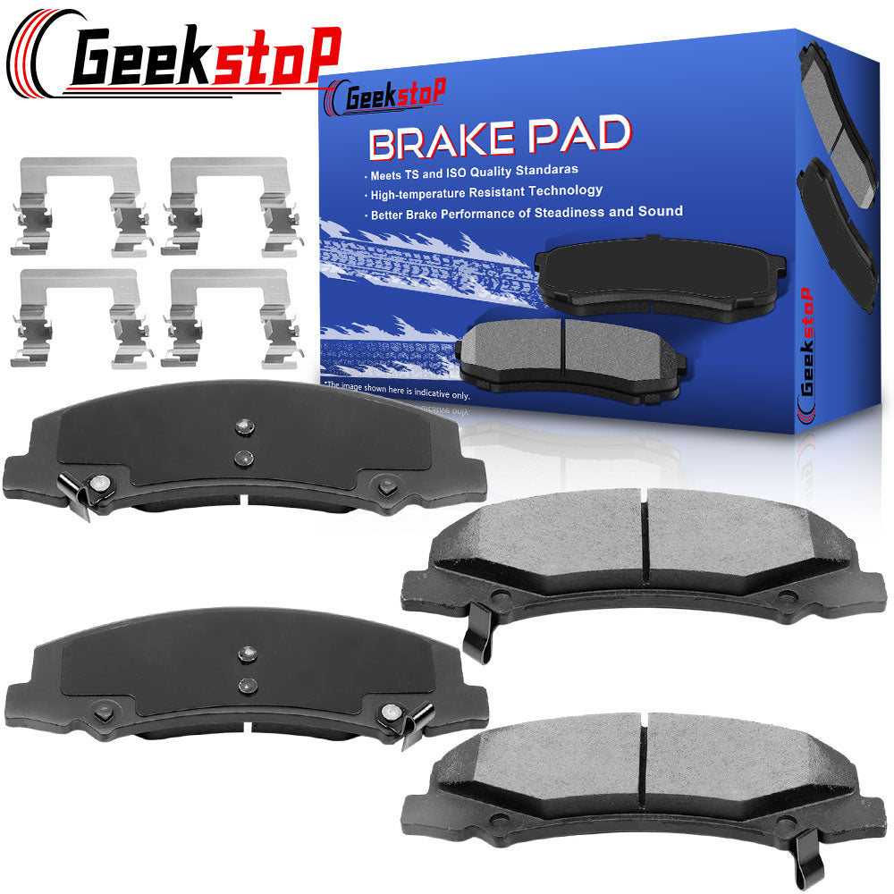 Allure LaCrosse Lucerne DTS Impala Monte Carlo Front Ceramic Brake Pads
