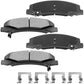 Allure LaCrosse Lucerne DTS Impala Monte Carlo Front Ceramic Brake Pads
