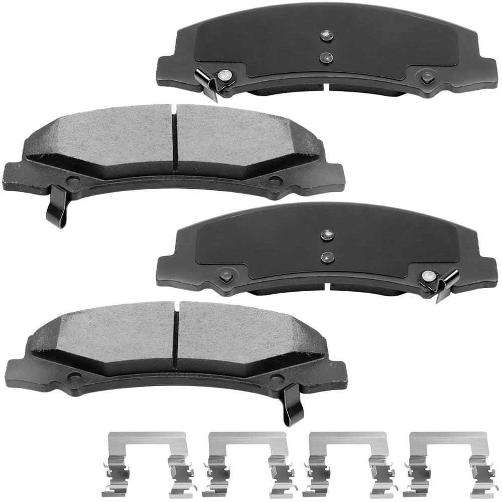 Allure LaCrosse Lucerne DTS Impala Monte Carlo Front Ceramic Brake Pads