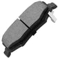 Jeep Wrangler JK REAR Drilled Slotted Brake Rotors Ceramic Brake Pads