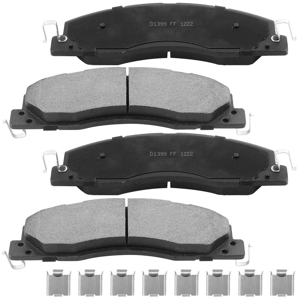 Dodge Ram 1500 2500 3500 Front Ceramic Brake Pads