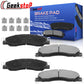 Dodge Ram 1500 2500 3500 Front Ceramic Brake Pads
