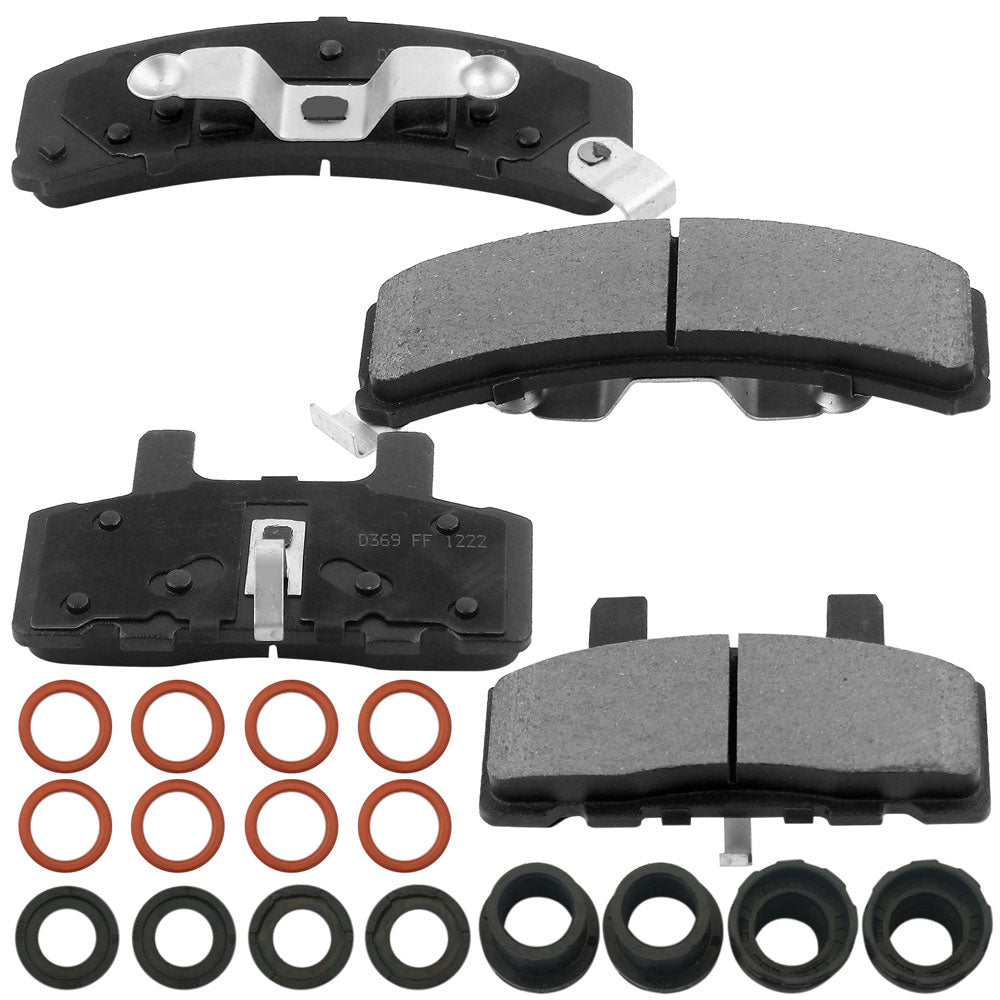 Chevy Astro Suburban C1500 K1500 C2500 K2500 Tahoe Front Ceramic Brake Pads