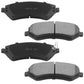 Liberty Town Country Dodge Grand Caravan Front Ceramic Brake Pads Hardware