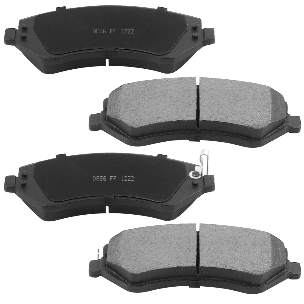 Liberty Town Country Dodge Grand Caravan Front Ceramic Brake Pads Hardware