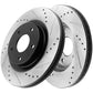 Honda CR-Z Civic DX LX EX Front Drilled Brake Rotors